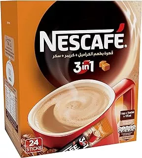 عبوة نسكافيه 3 في 1 بنكهة الكراميل 24