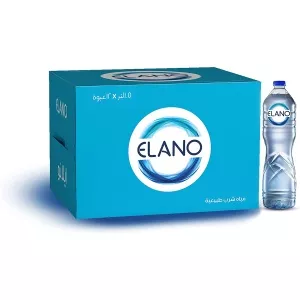 Elano water carton, 1.5 liters, 12 pieces