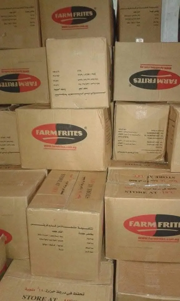 كرتونة بطاطس فارم فريتس10*10