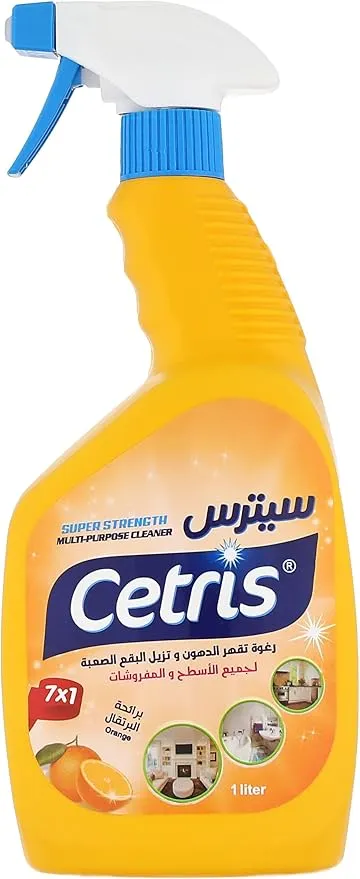 منظف فائق القوة متعدد الاغراض من سيتريس، باللون البرتقالي - 1 لتر