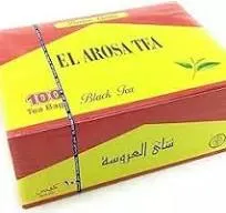 شاي العروسه معبا عبوه 100 فتله عبوه صفراء