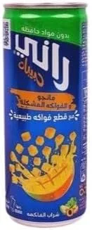 عصير حبيبات من راني مانجو 235ملي 24 علبة