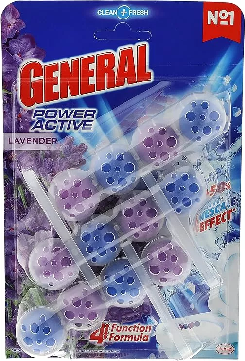 General 4 in 1 Toilet Cleaner with Lavender Scent - 150 grams